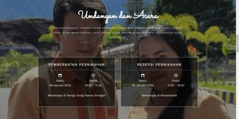 Desain Web Undangan